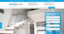 Desktop Screenshot of dental-concepts.com